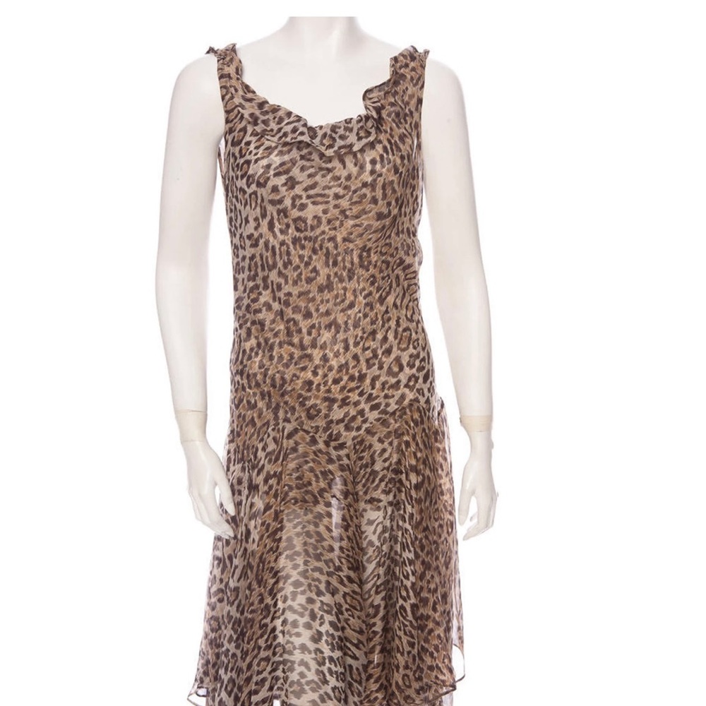 Dolce & Gabbana animal print silk dress - Picture 4 of 5